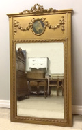 french antique trumeau mirror